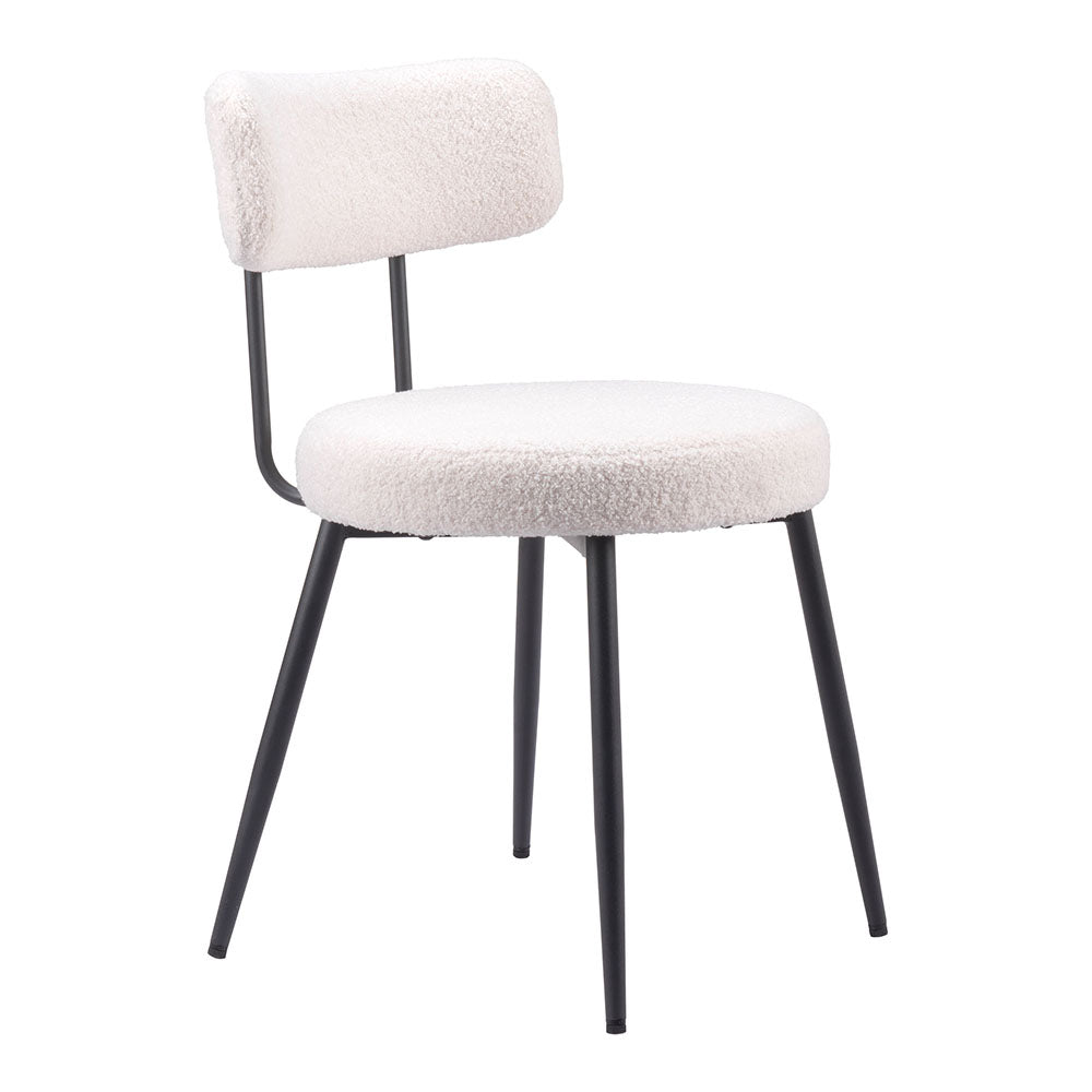 BLANCA DINING CHAIR IVORY