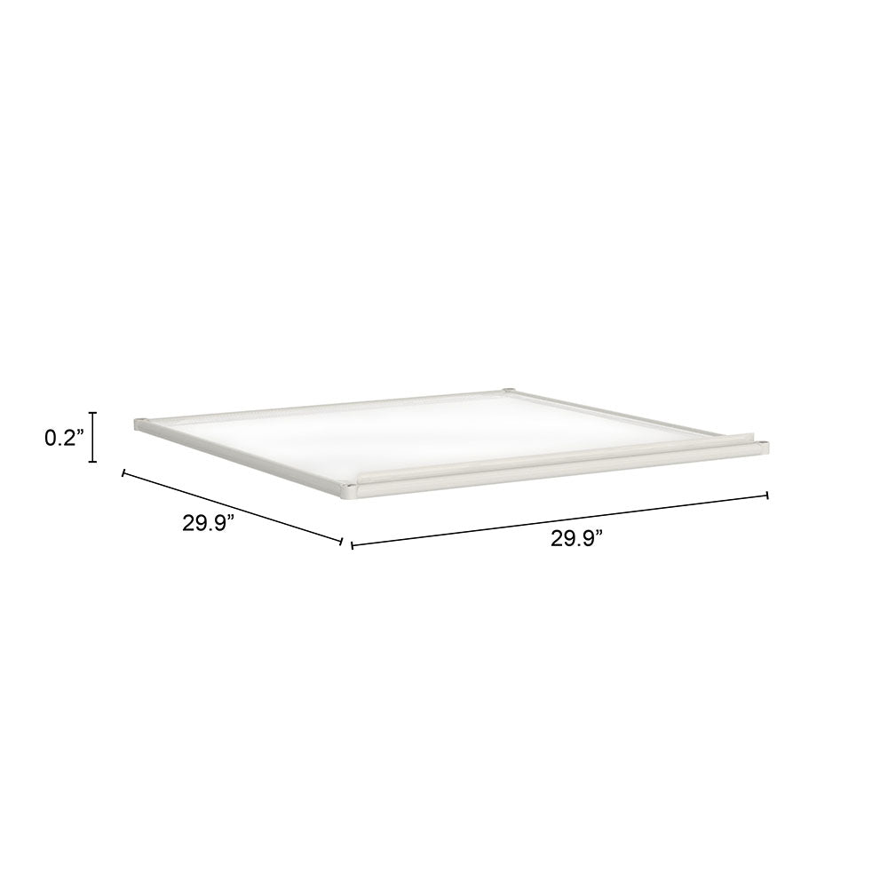 ZUO ADJUSTABLE SHELF LIGHT GRAY