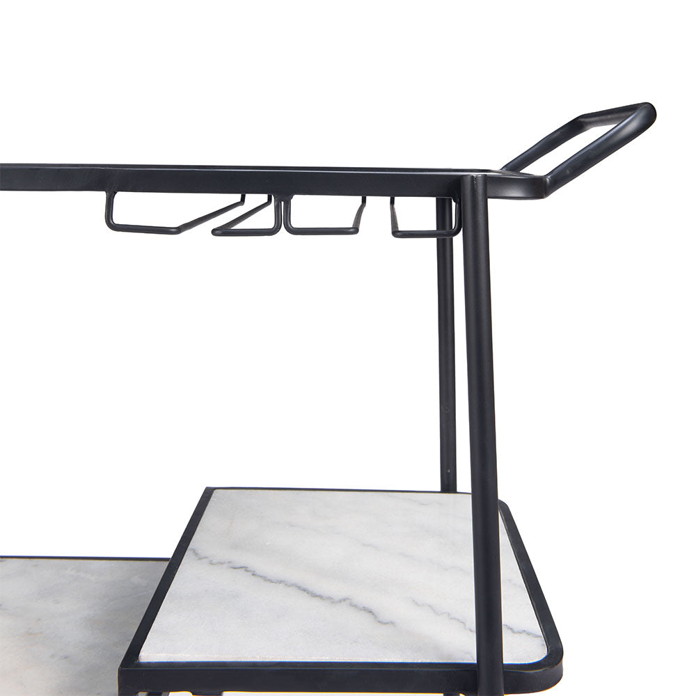CONSTANZA BAR CART BLACK