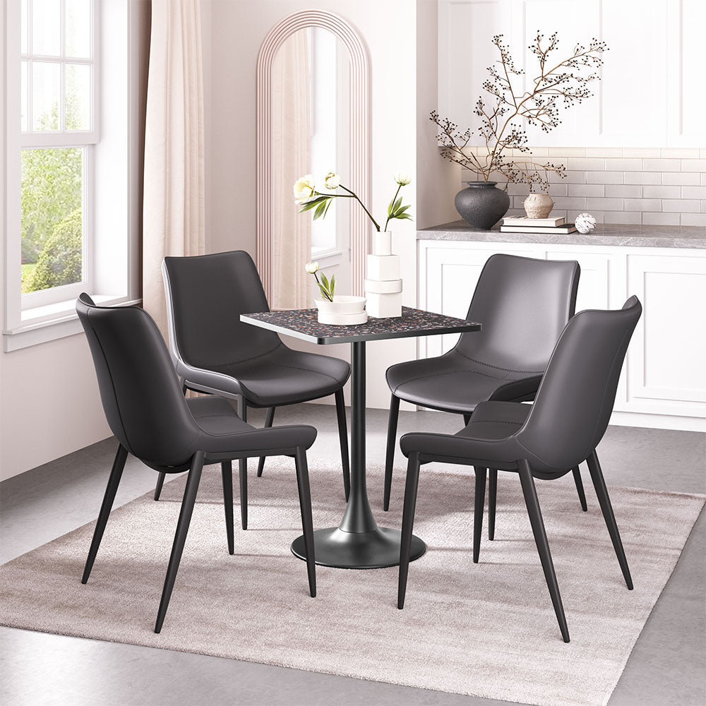 MAGNUS DINING CHAIR BLACK
