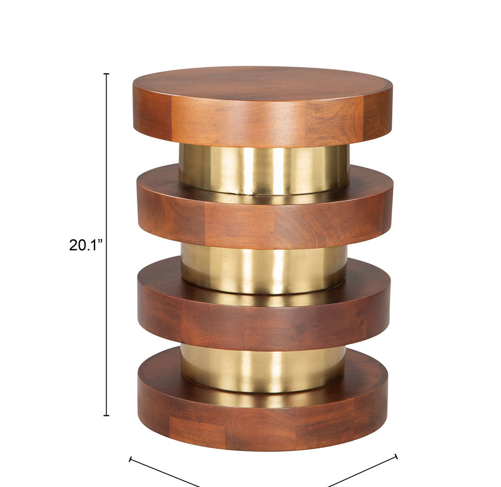 MARIGOT SIDE TABLE WALNUT