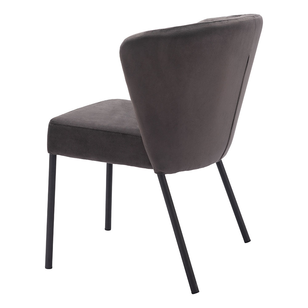 AIMEE DINING CHAIR GRAY