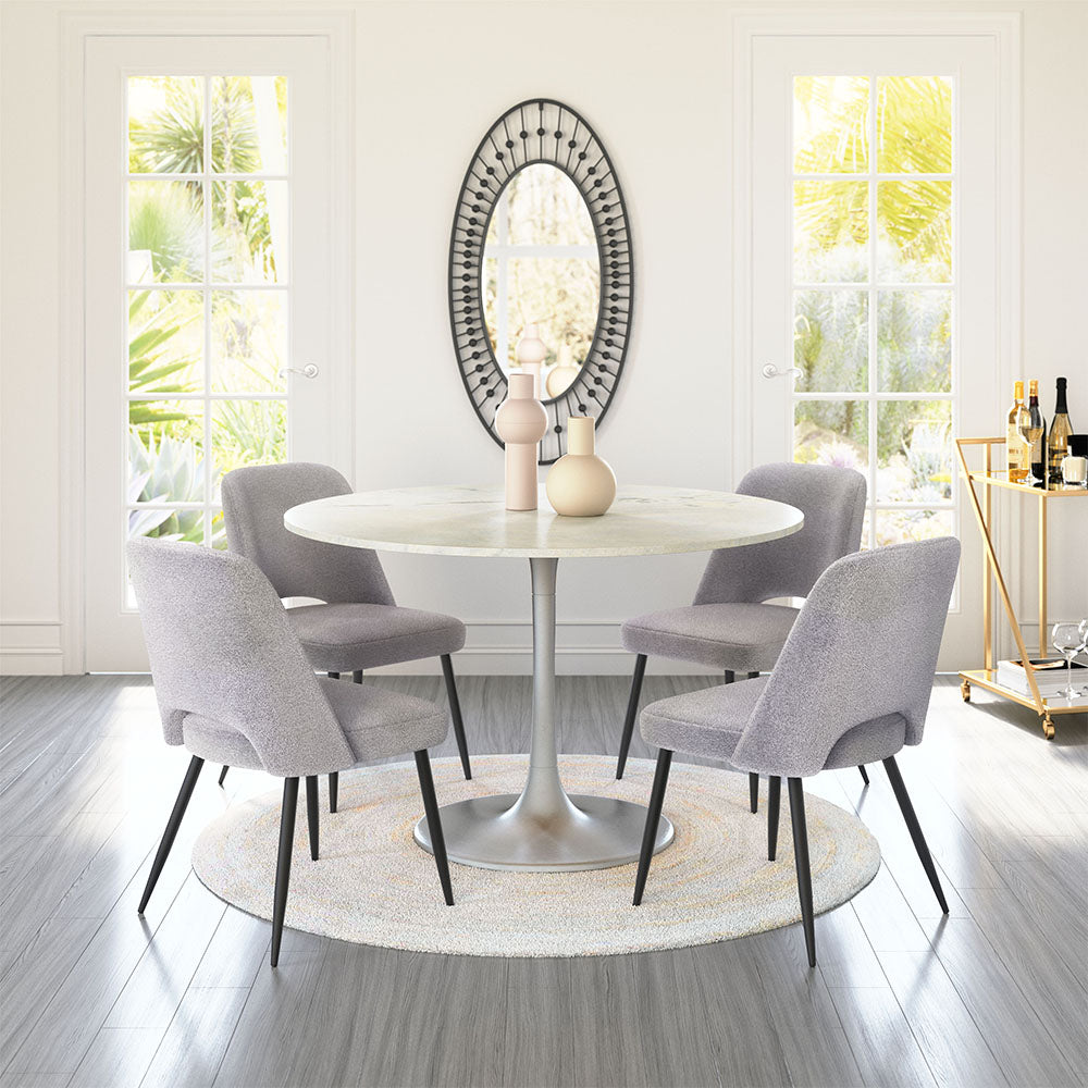 TEDDY DINING CHAIR GRAY