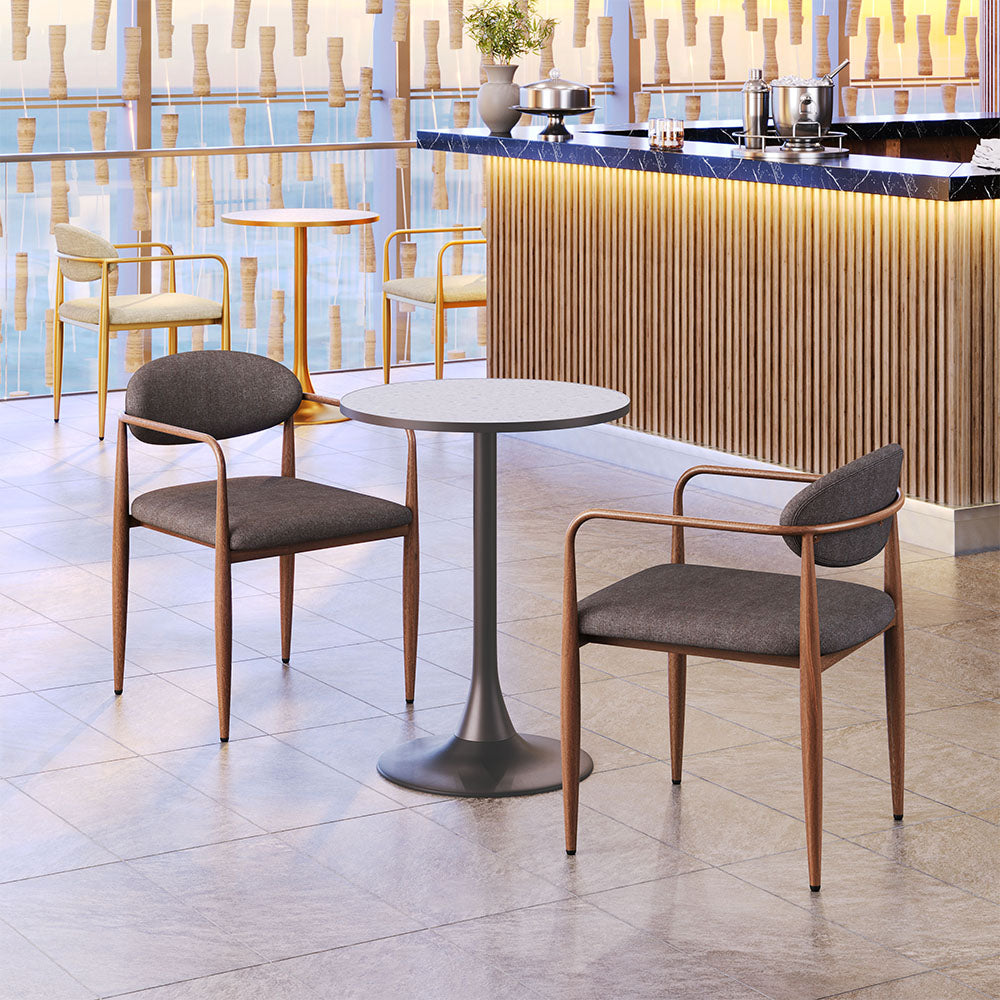 ZENS DINING CHAIR TRUFFLE GRAY