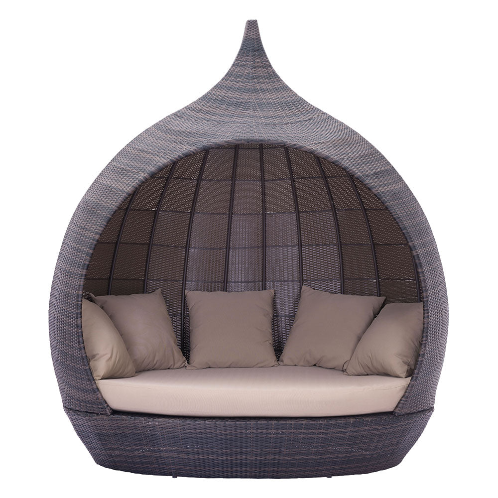 MARTINIQUE BEACH DAYBED BROWN & BEIGE