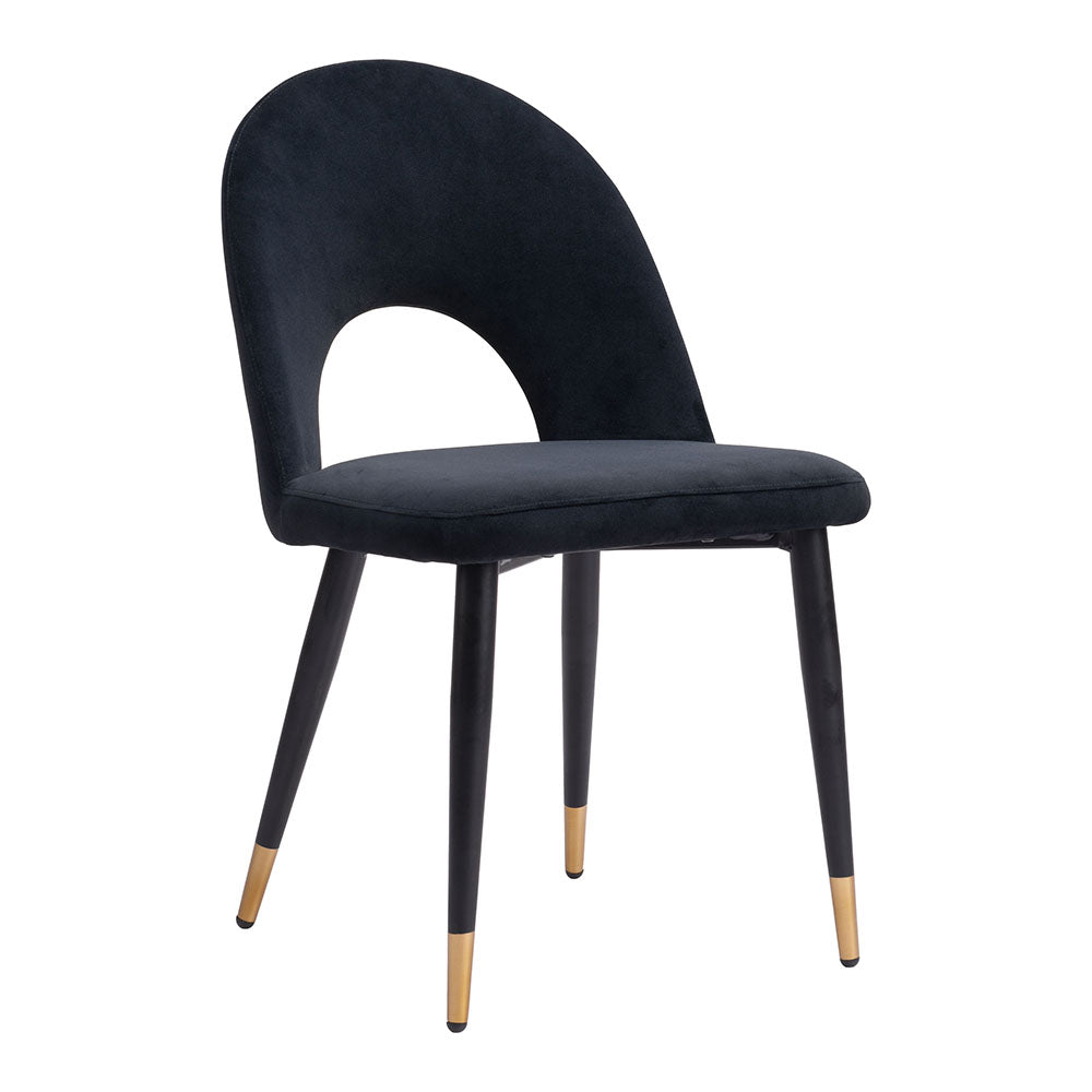 MENLO DINING CHAIR BLACK