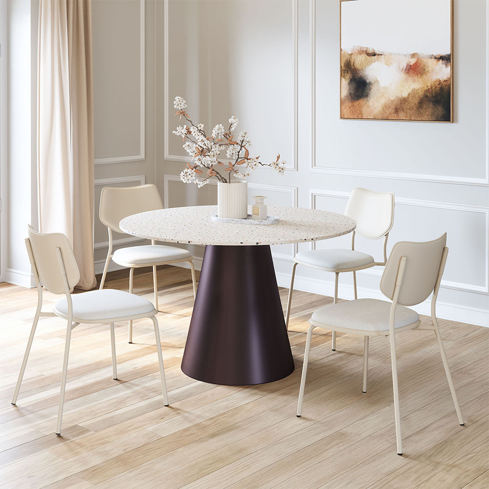 ZEAL DINING CHAIR LIGHT GRAY