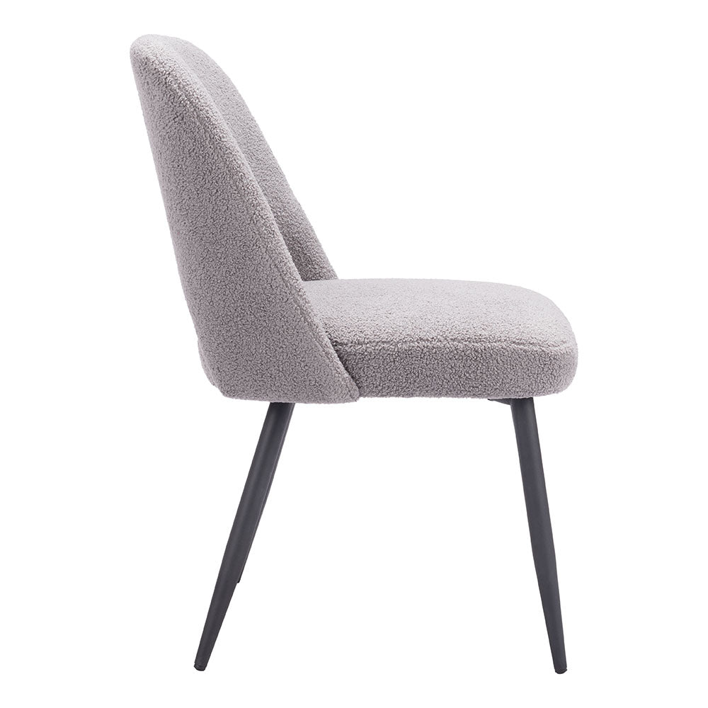 TEDDY DINING CHAIR GRAY