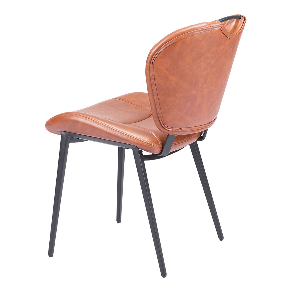 TERRENCE DINING CHAIR VINTAGE BROWN