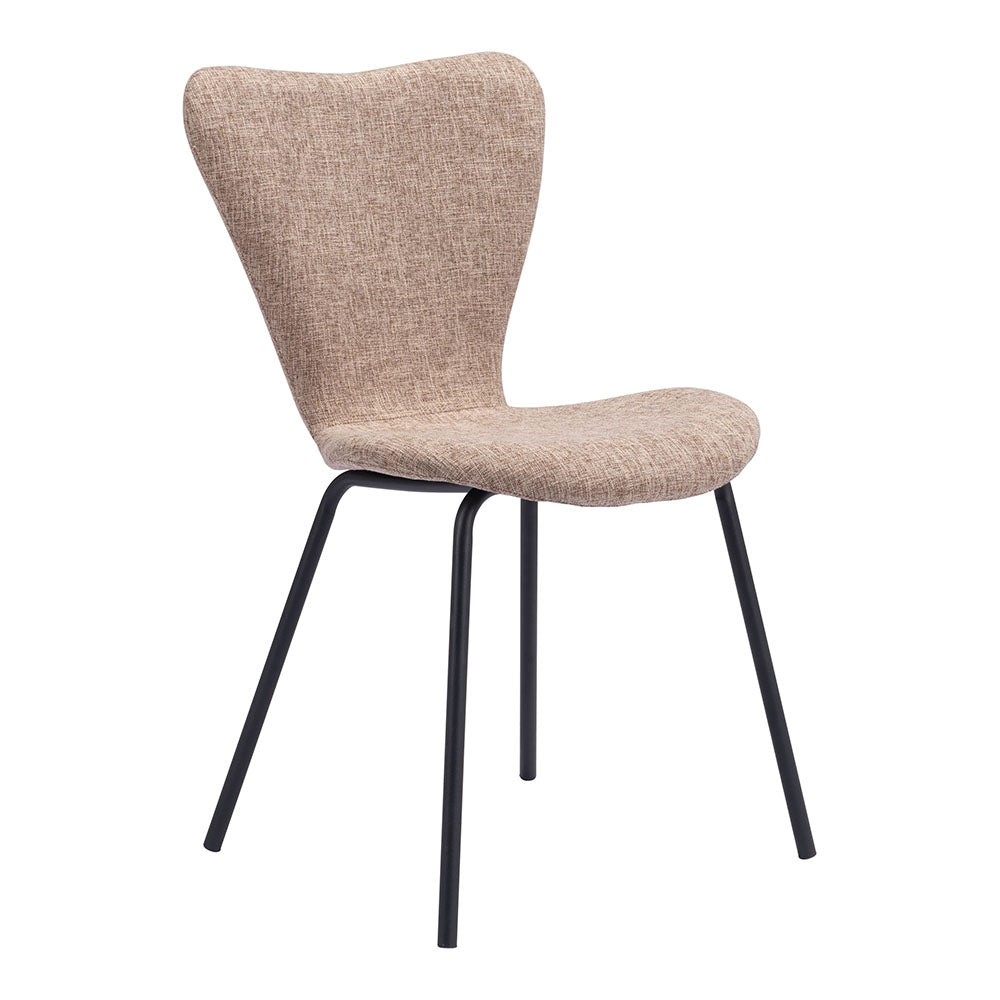 TOLLO DINING CHAIR BROWN