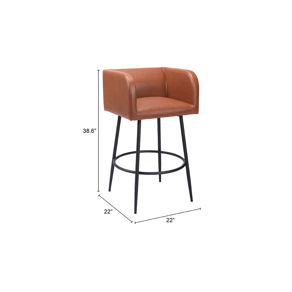 HORBAT BARSTOOL BROWN