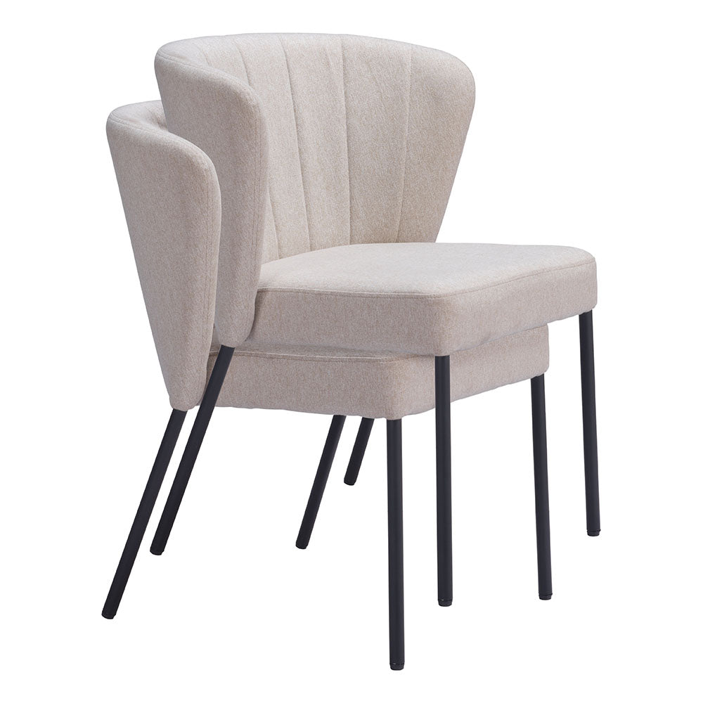 AIMEE DINING CHAIR BEIGE