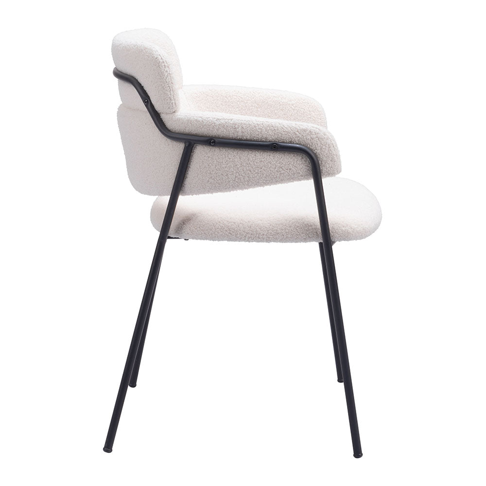 MARCEL DINING CHAIR CREAM