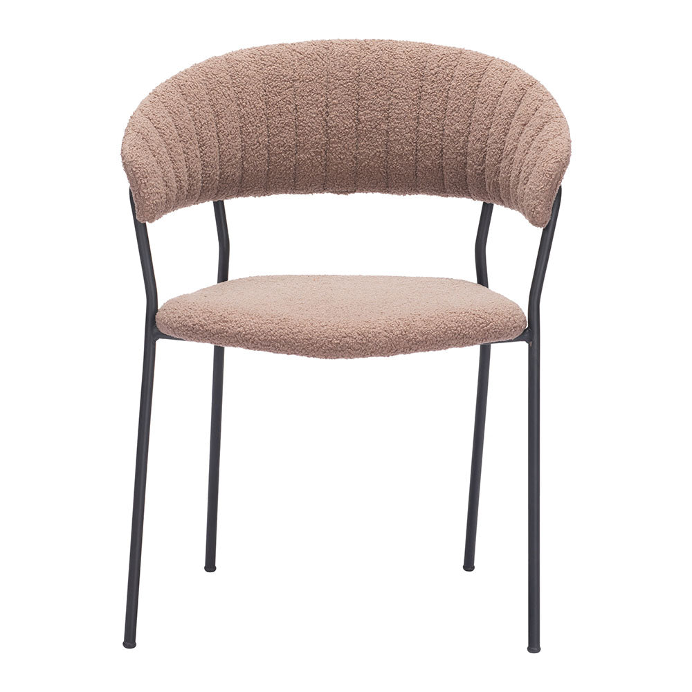 JOSEPHINE DINING CHAIR BROWN