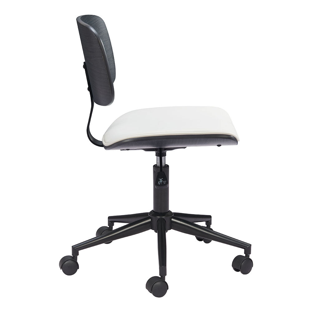 DURAVEL OFFICE CHAIR WHITE & BLACK