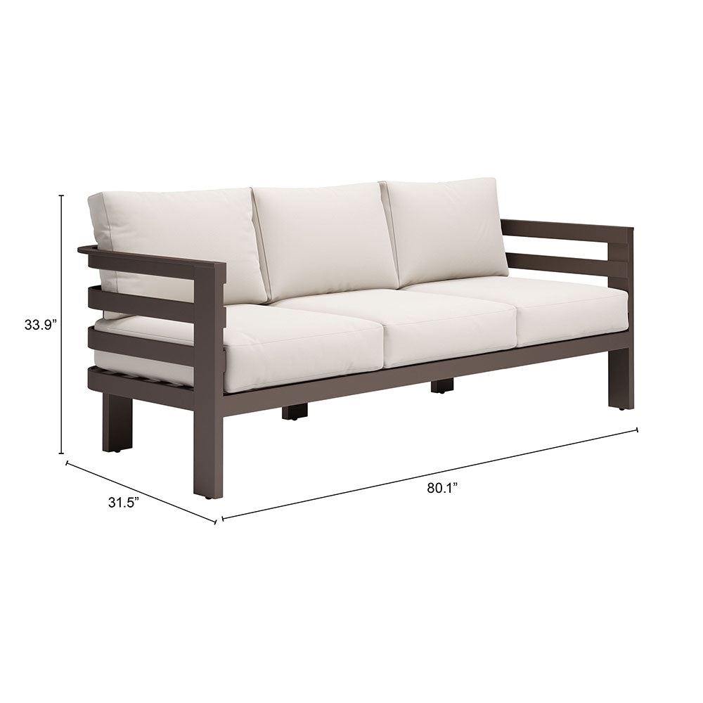 BAL HARBOR SOFA WHITE