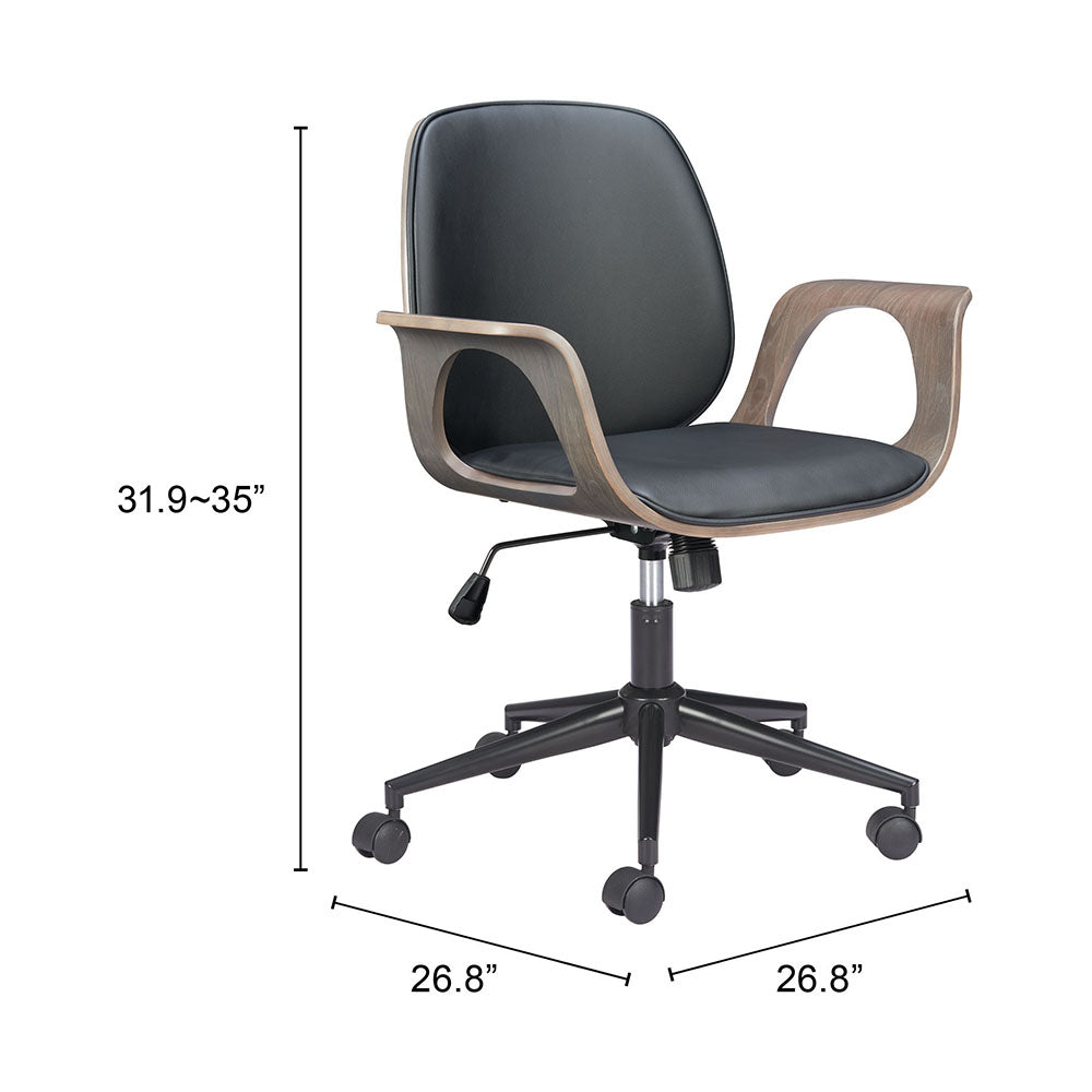 ALI OFFICE CHAIR BLACK