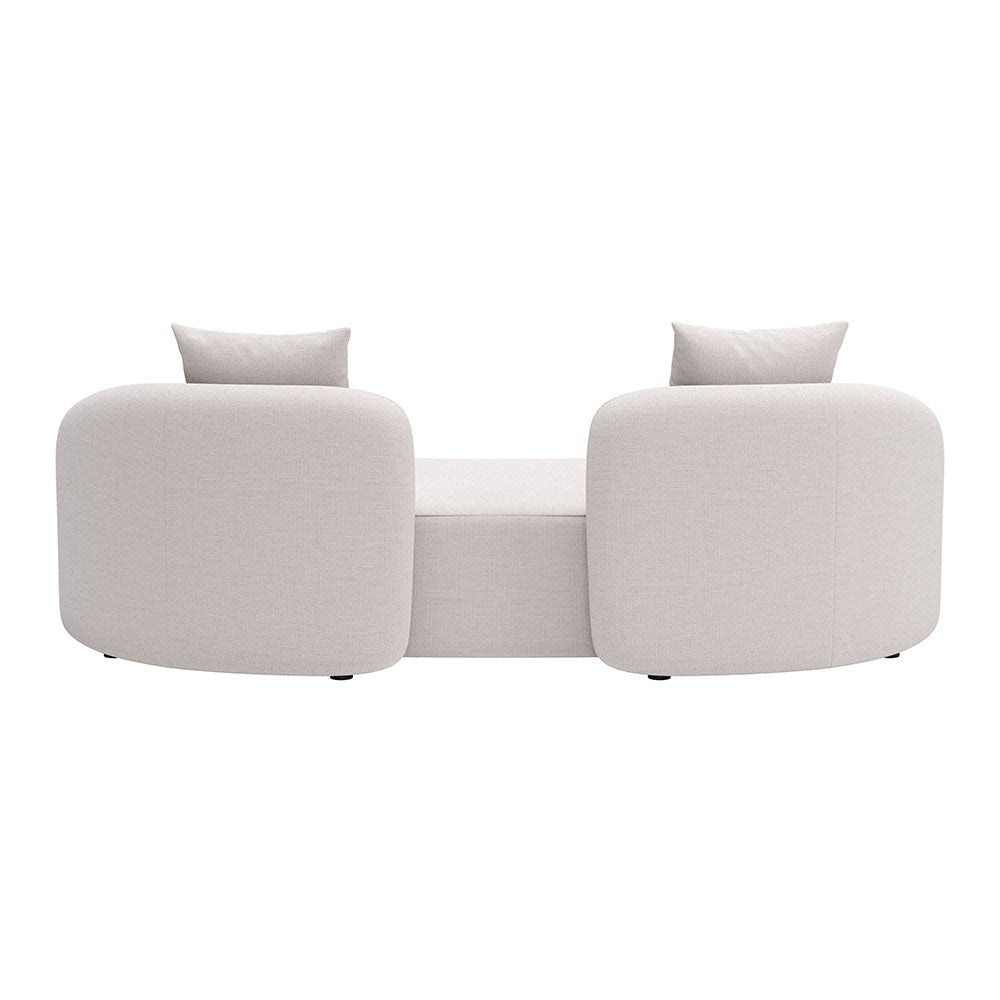 SUNNY ISLES LOVESEAT BEIGE