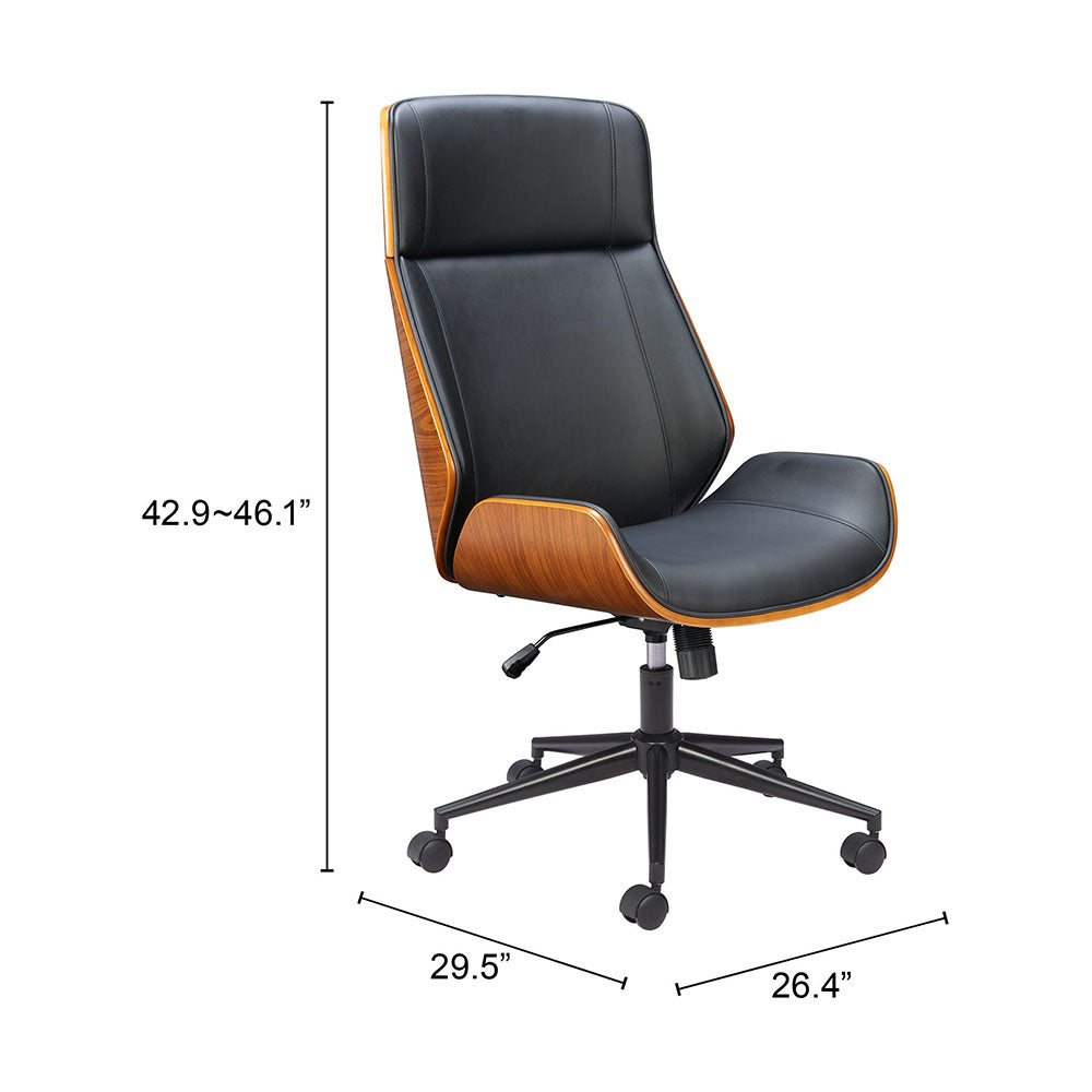 DURAVEL OFFICE CHAIR WHITE & BLACK