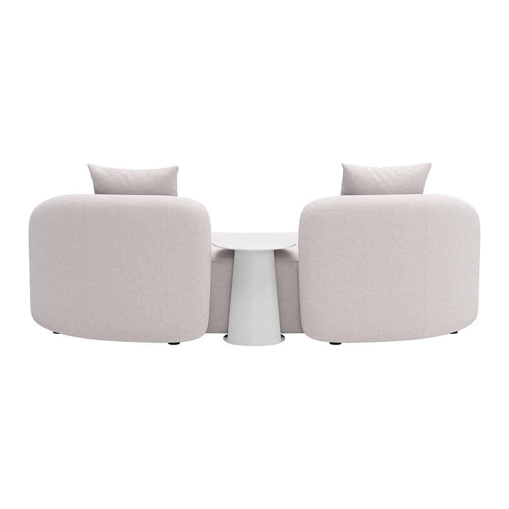 SUNNY ISLES LOVESEAT BEIGE