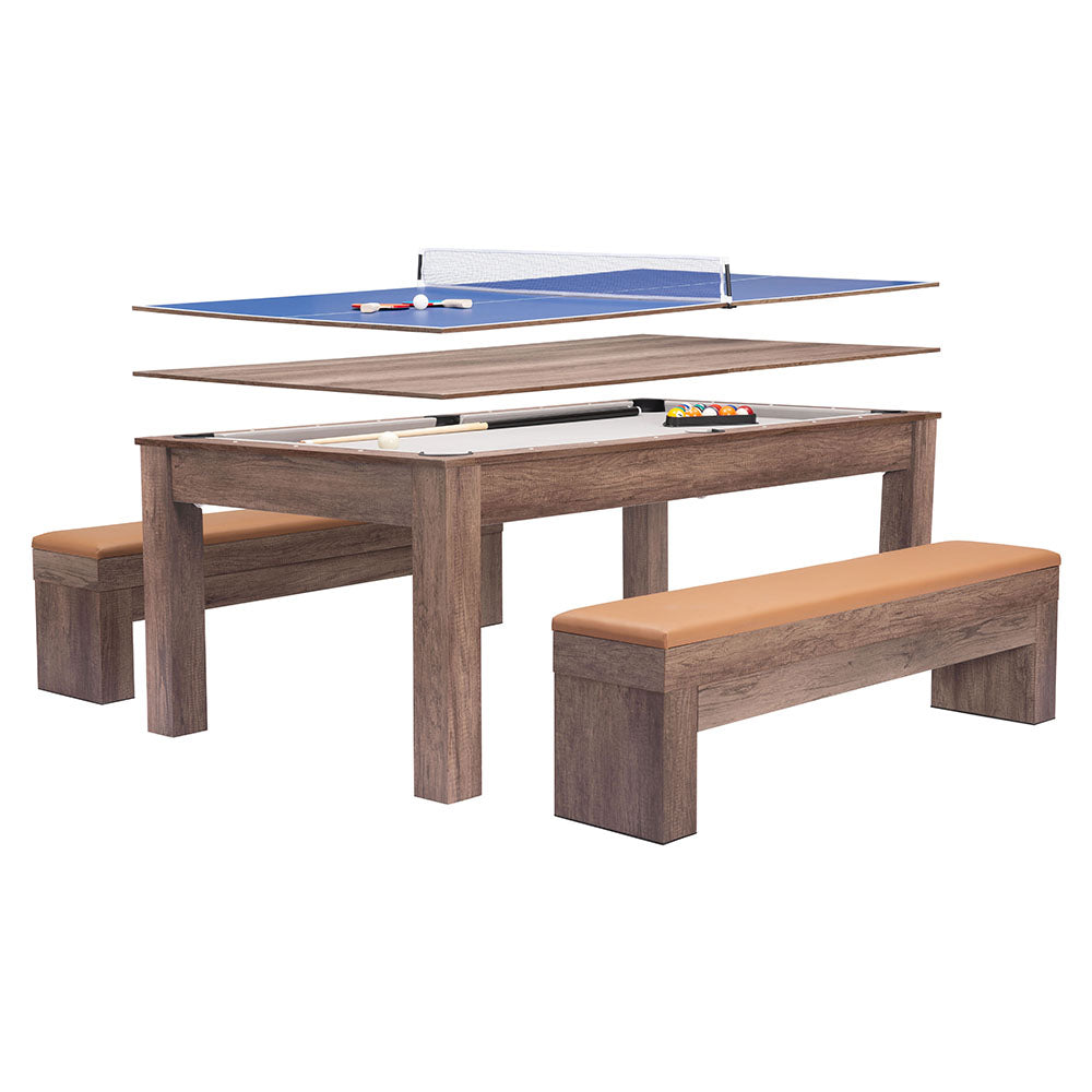 BONKER STORAGE BENCH BROWN