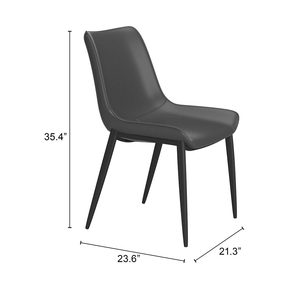 MAGNUS DINING CHAIR BLACK