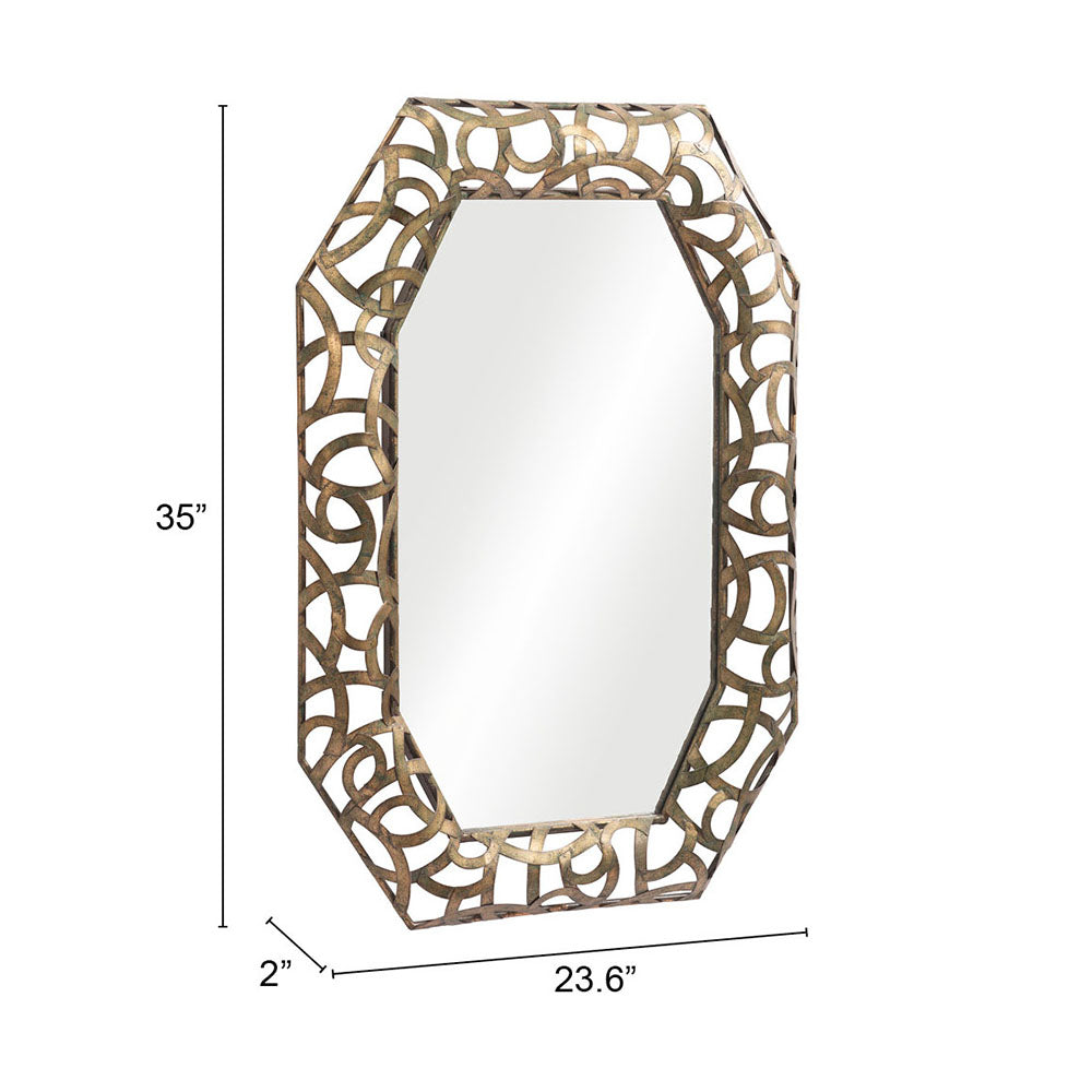 KIN MIRROR BRONZE