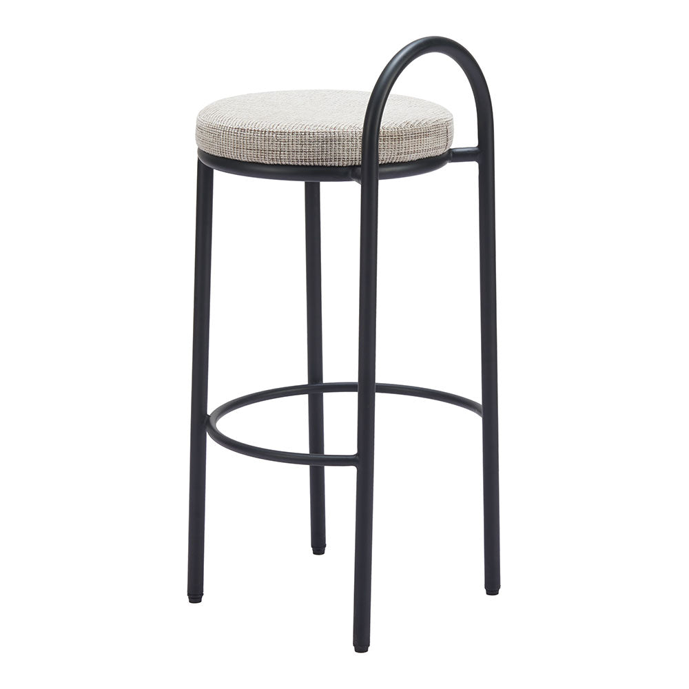 SISAL BARSTOOL BEIGE TWEED