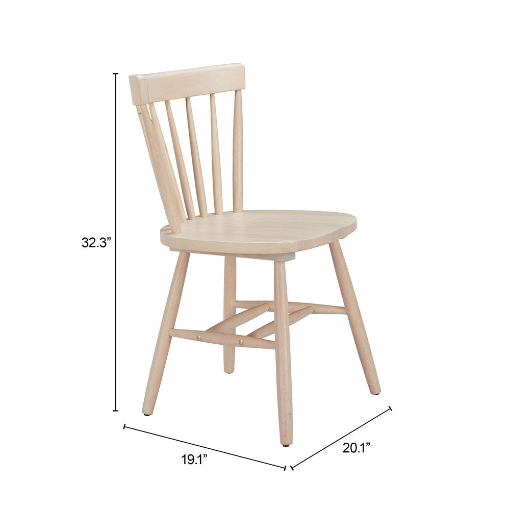TYCE DINING CHAIR NATURAL