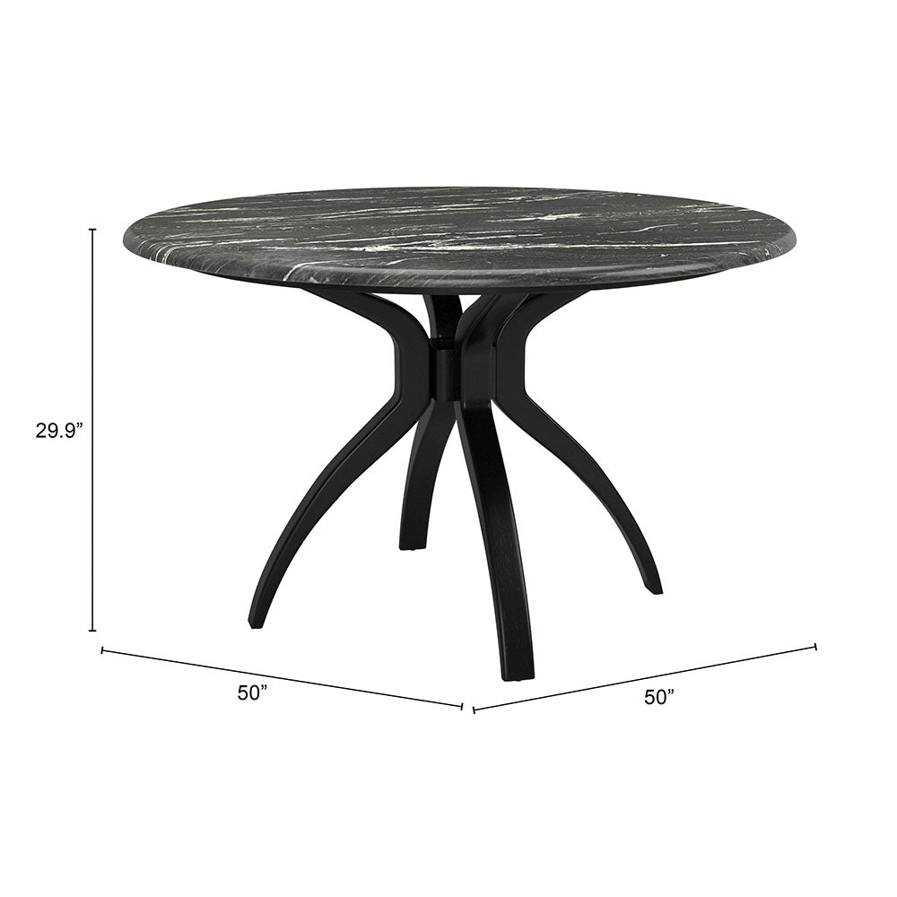 SUMAY DINING TABLE BLACK
