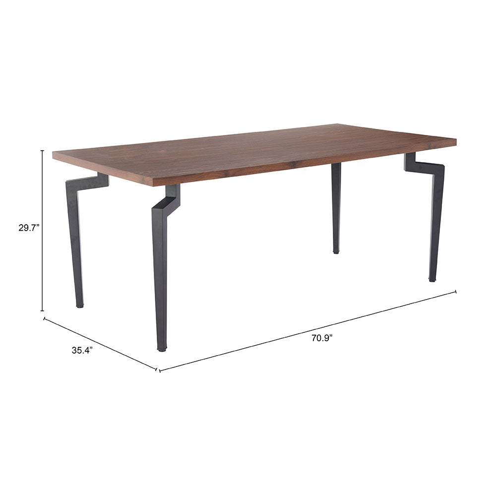KANI DINING TABLE WALNUT