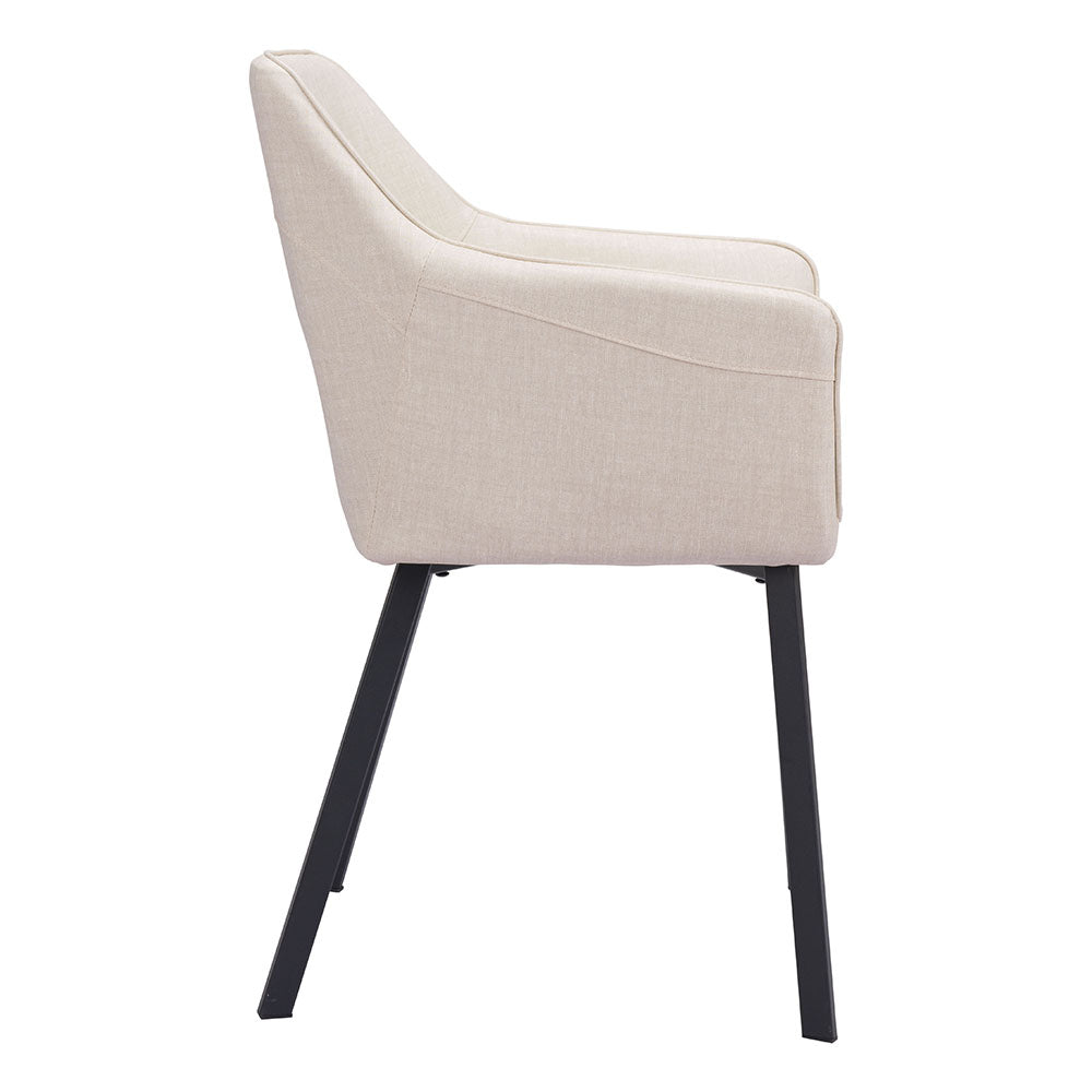 ADAGE DINING CHAIR BEIGE