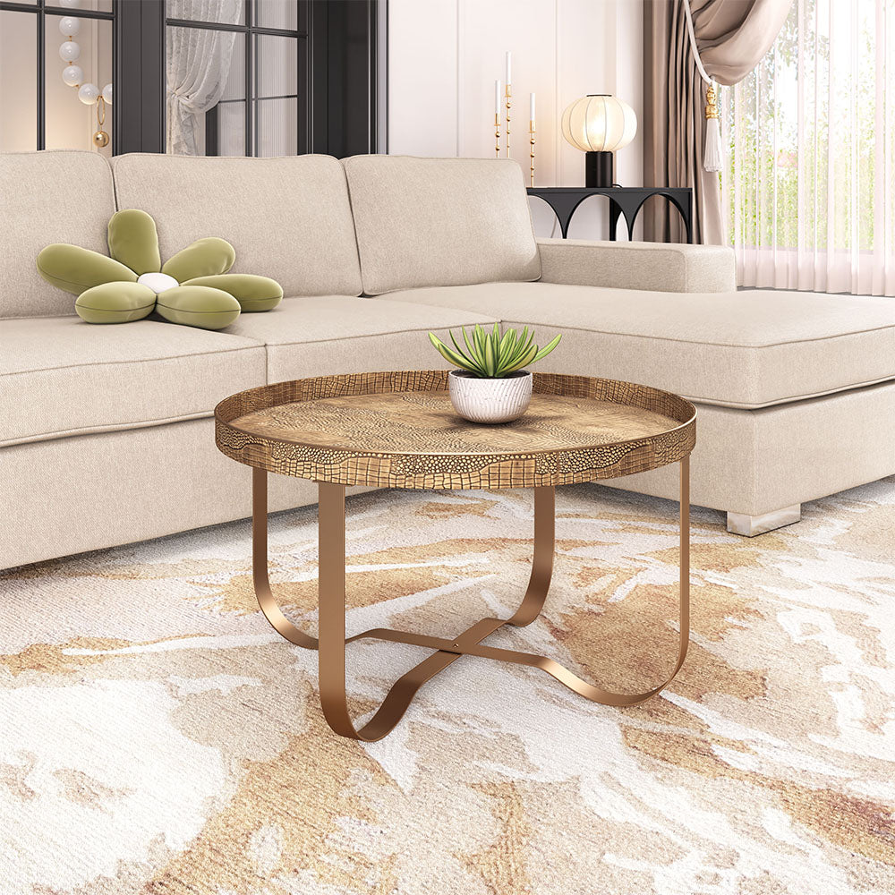 VANNES COFFEE TABLE BRASS