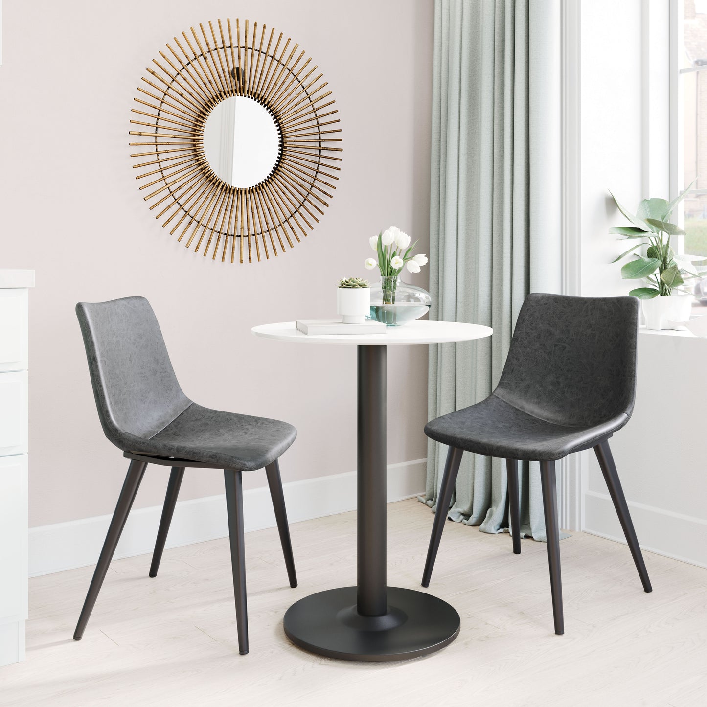 DANIEL DINING CHAIR VINTAGE BLACK