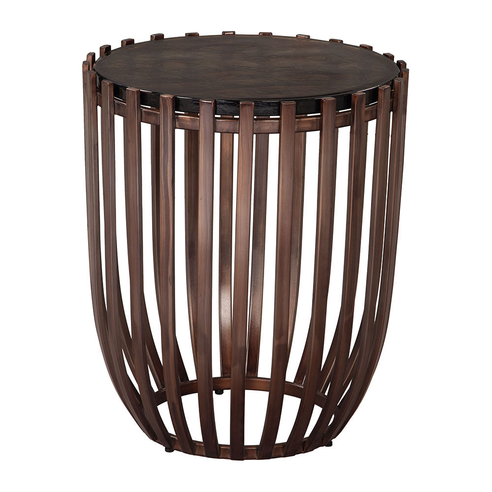 KAFIG SIDE TABLE BRONZE