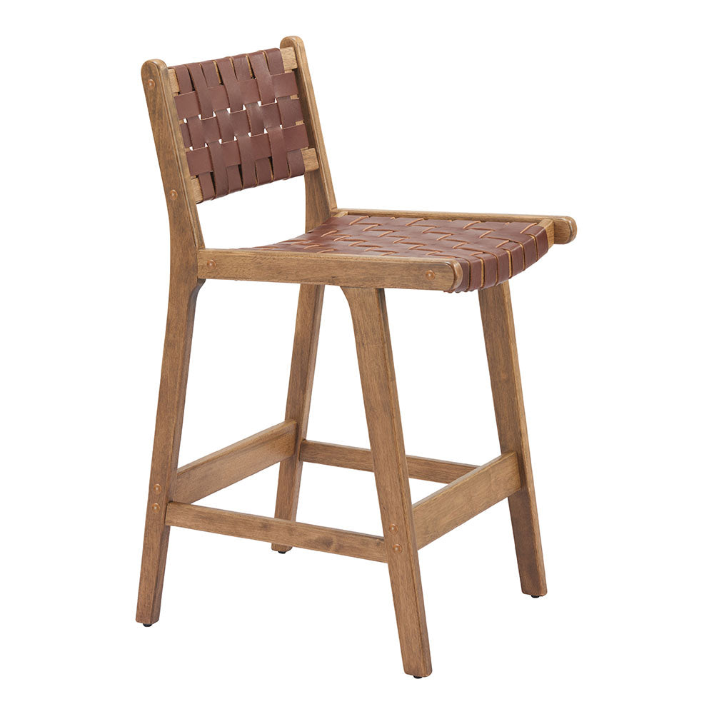 BANDONI COUNTER STOOL BROWN