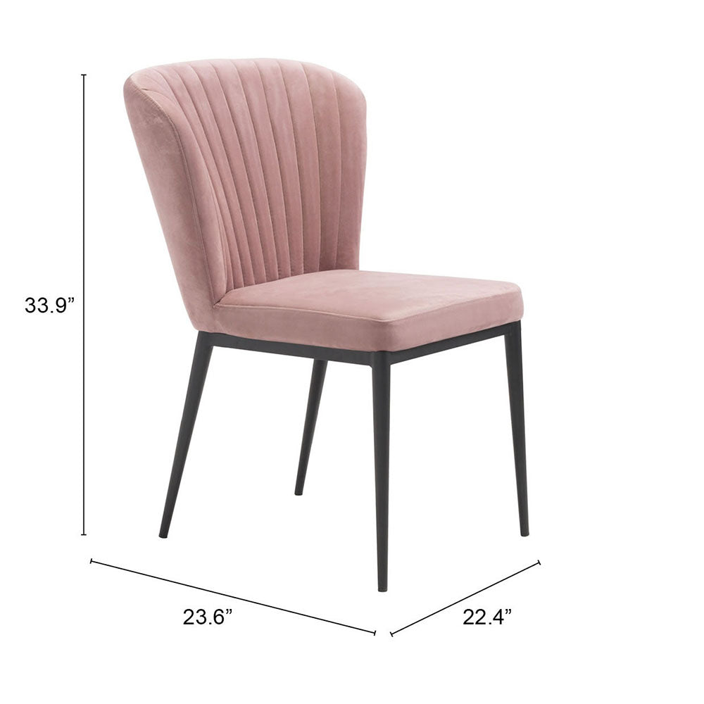TOLIVERE DINING CHAIR PINK