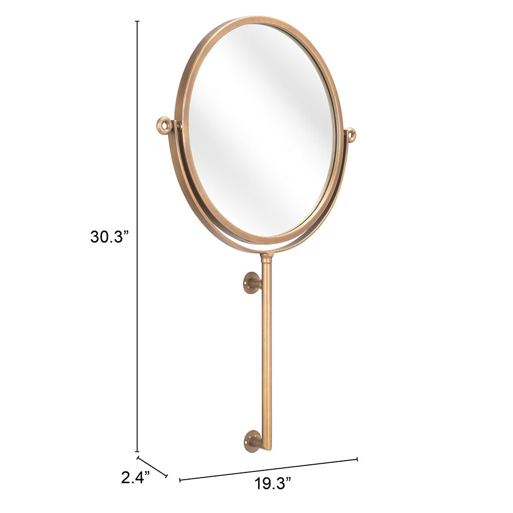 BERNIS MIRROR BRASS