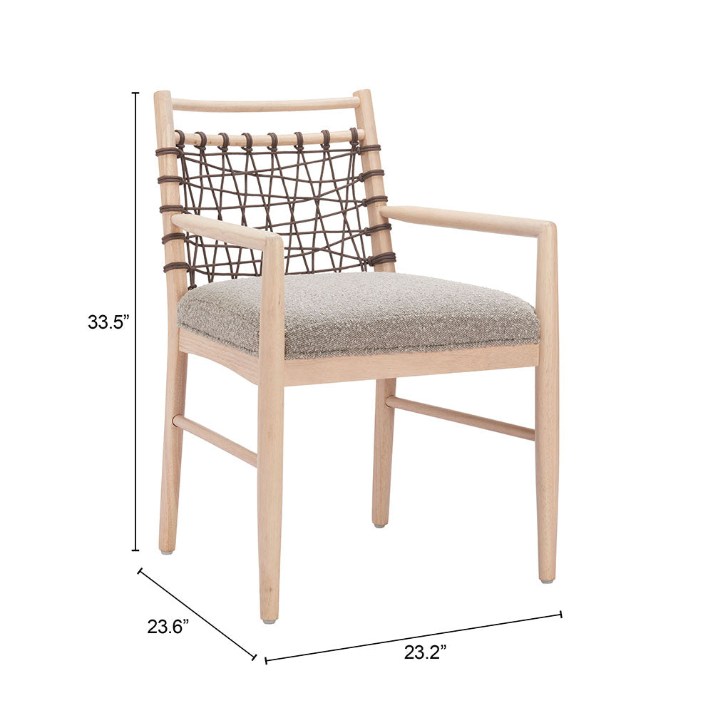WEZLY DINING CHAIR GRAY