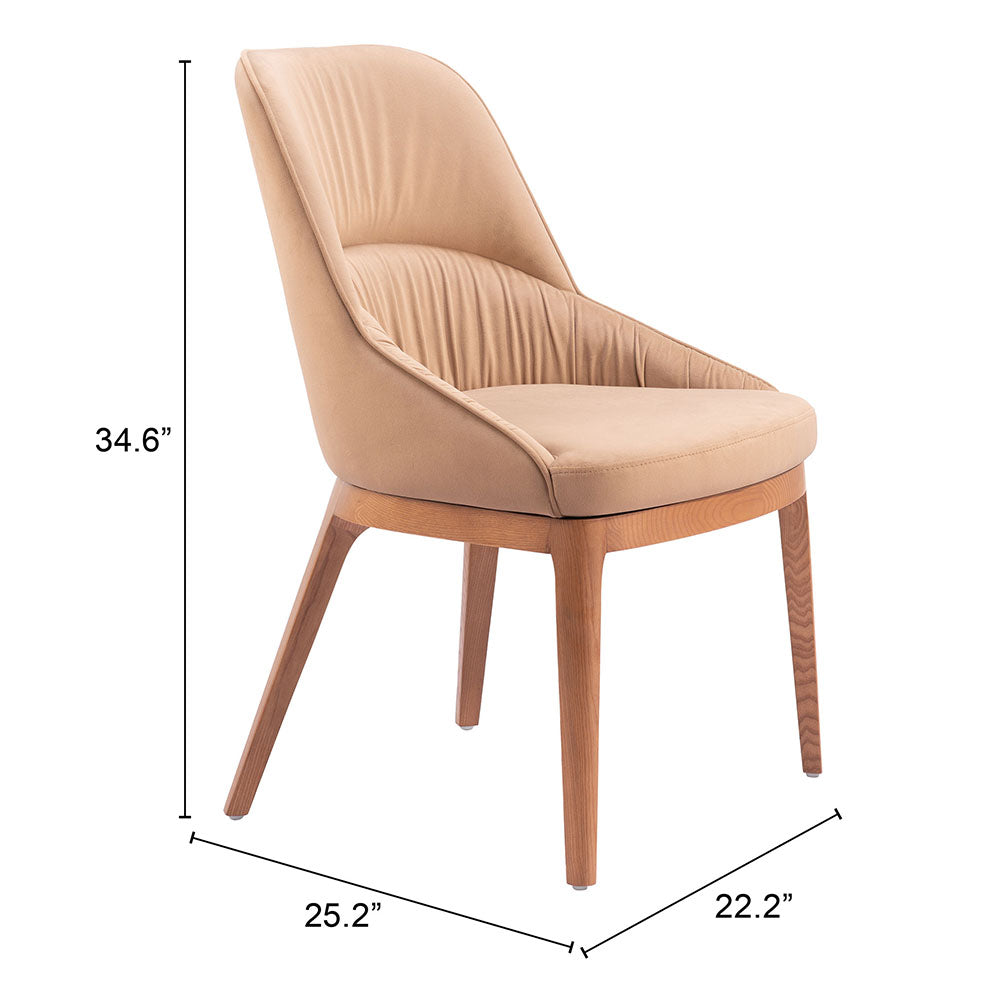 AYR DINING CHAIR TAN
