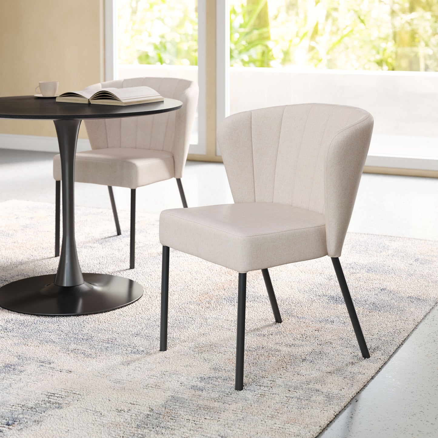 AIMEE DINING CHAIR BEIGE