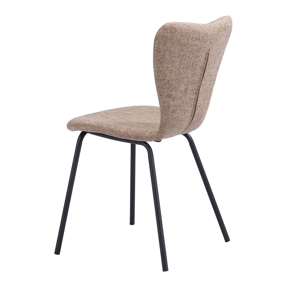TOLLO DINING CHAIR BROWN