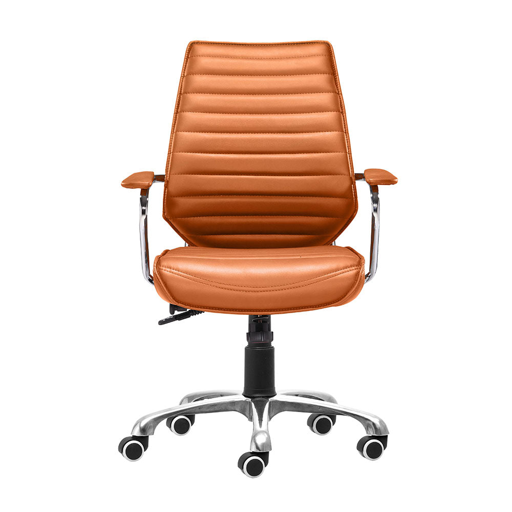 ENTERPRISE LOW BACK OFFICE CHAIR ORANGE