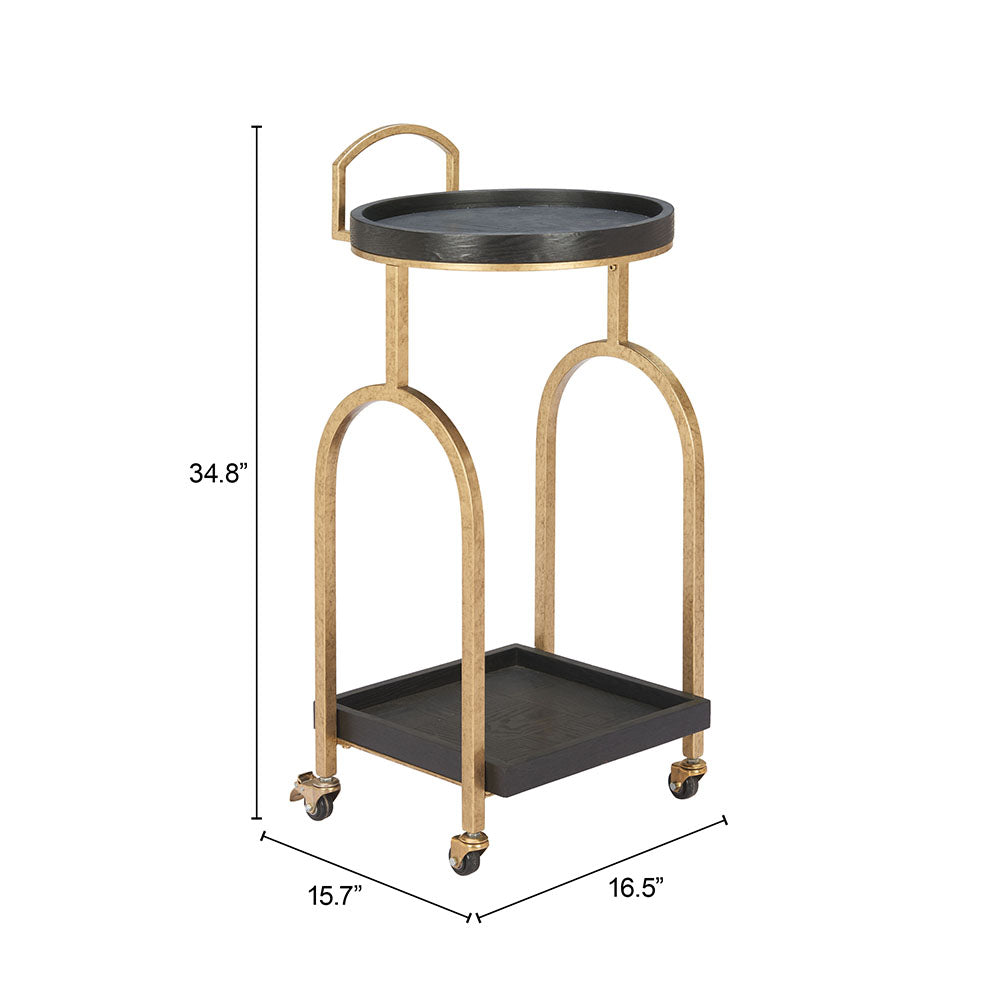 ZUKEI BAR CART BLACK