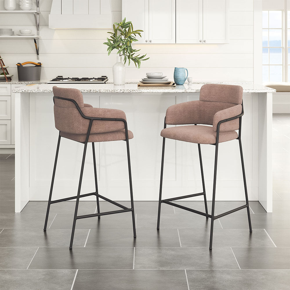 MARCEL COUNTER STOOL BROWN