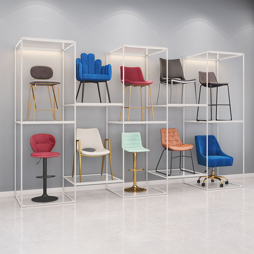 ZUO CHAIR DISPLAY LIGHT GRAY