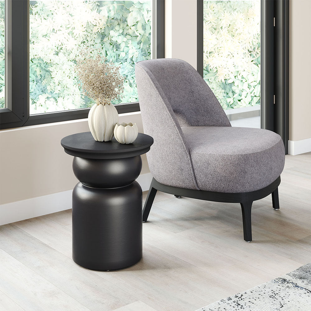 COLOMBO SIDE TABLE BLACK