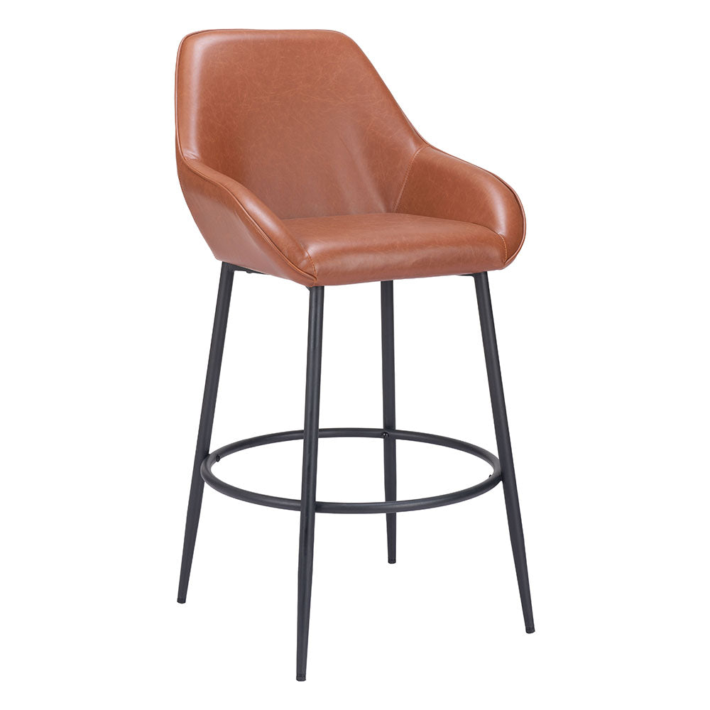 VILA BARSTOOL BROWN