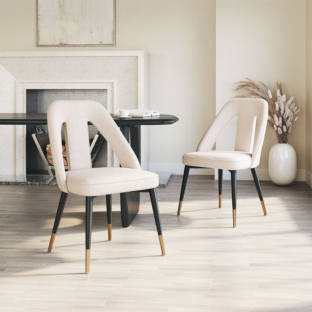 ARTUS DINING CHAIR IVORY