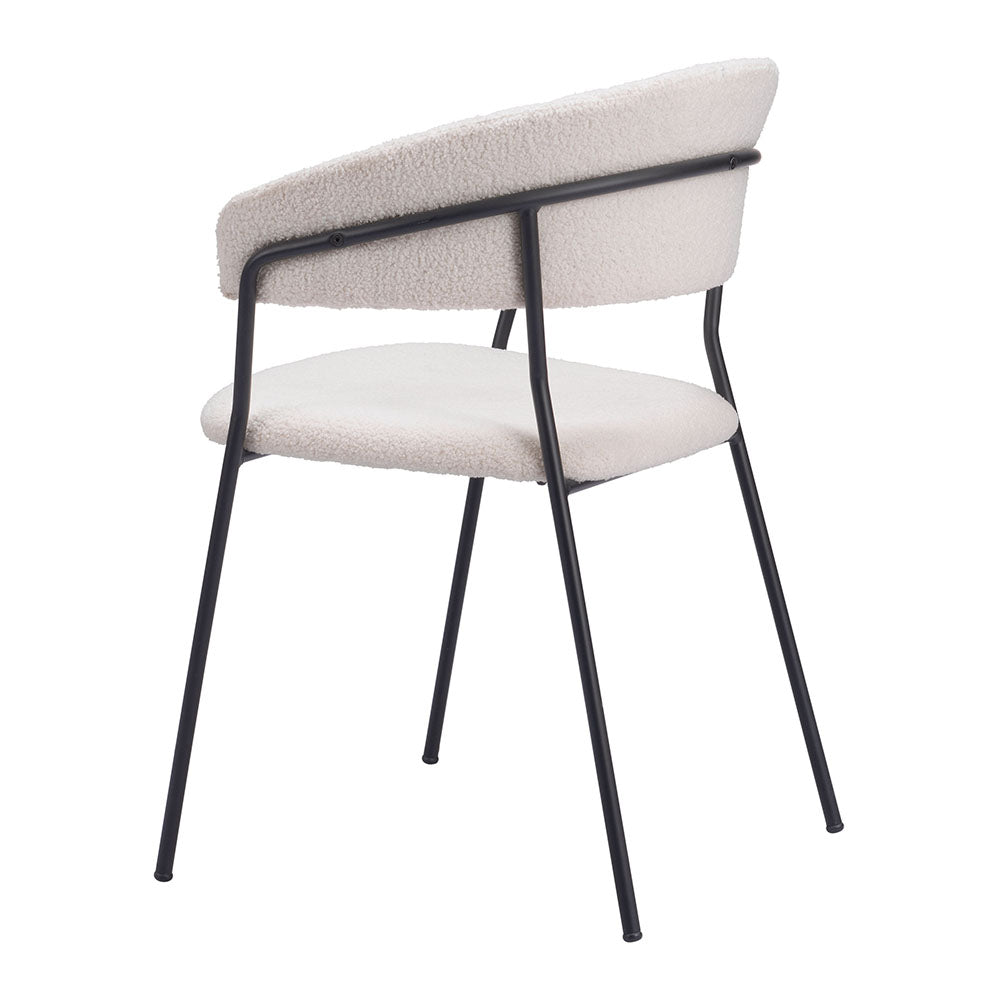 JOSEPHINE DINING CHAIR CREAM
